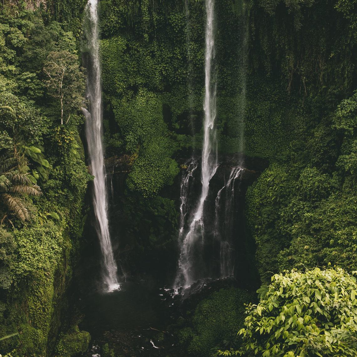 Blog Waterfall High Angle