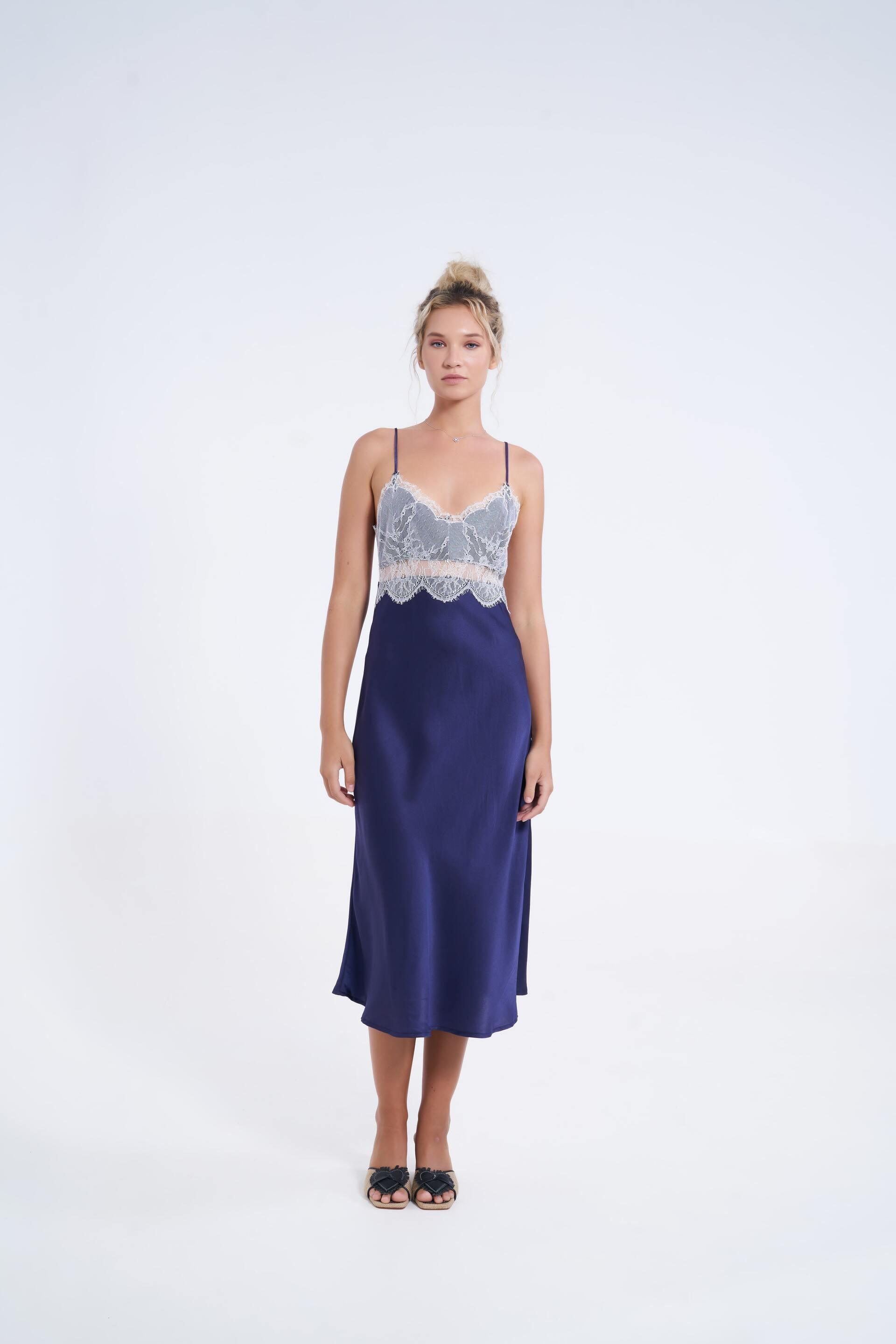 Valentina Silk Slip Dress