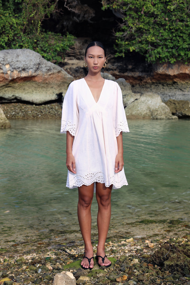 Stella Embroidered Dress