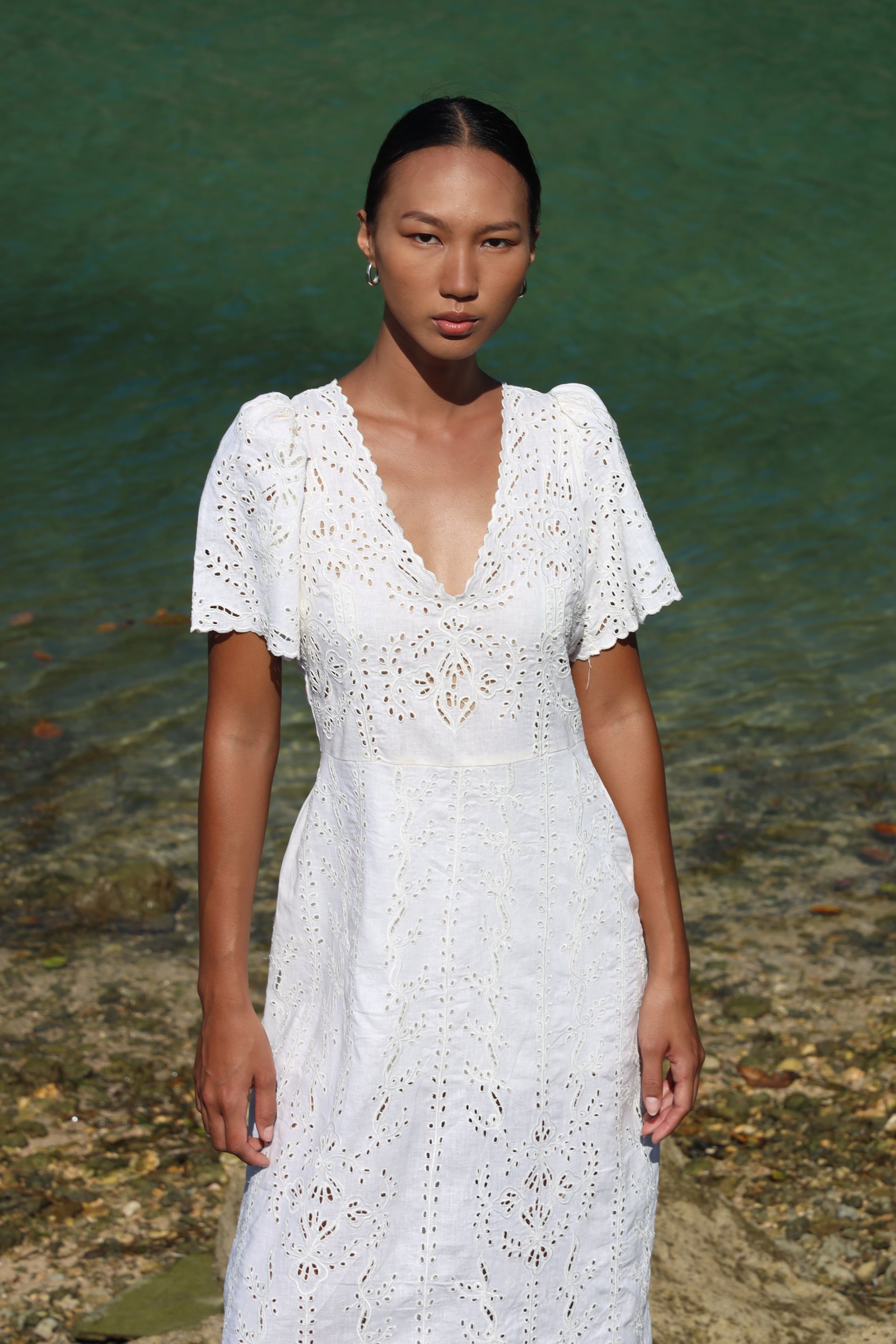 Astrid Embroidered Maxi Dress